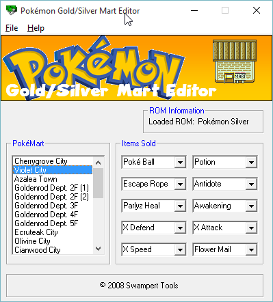 DS Pokémon Editor – Hack Rom Tools