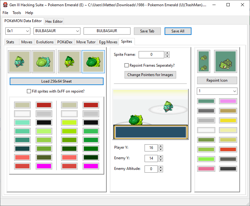 DS Pokémon Editor – Hack Rom Tools